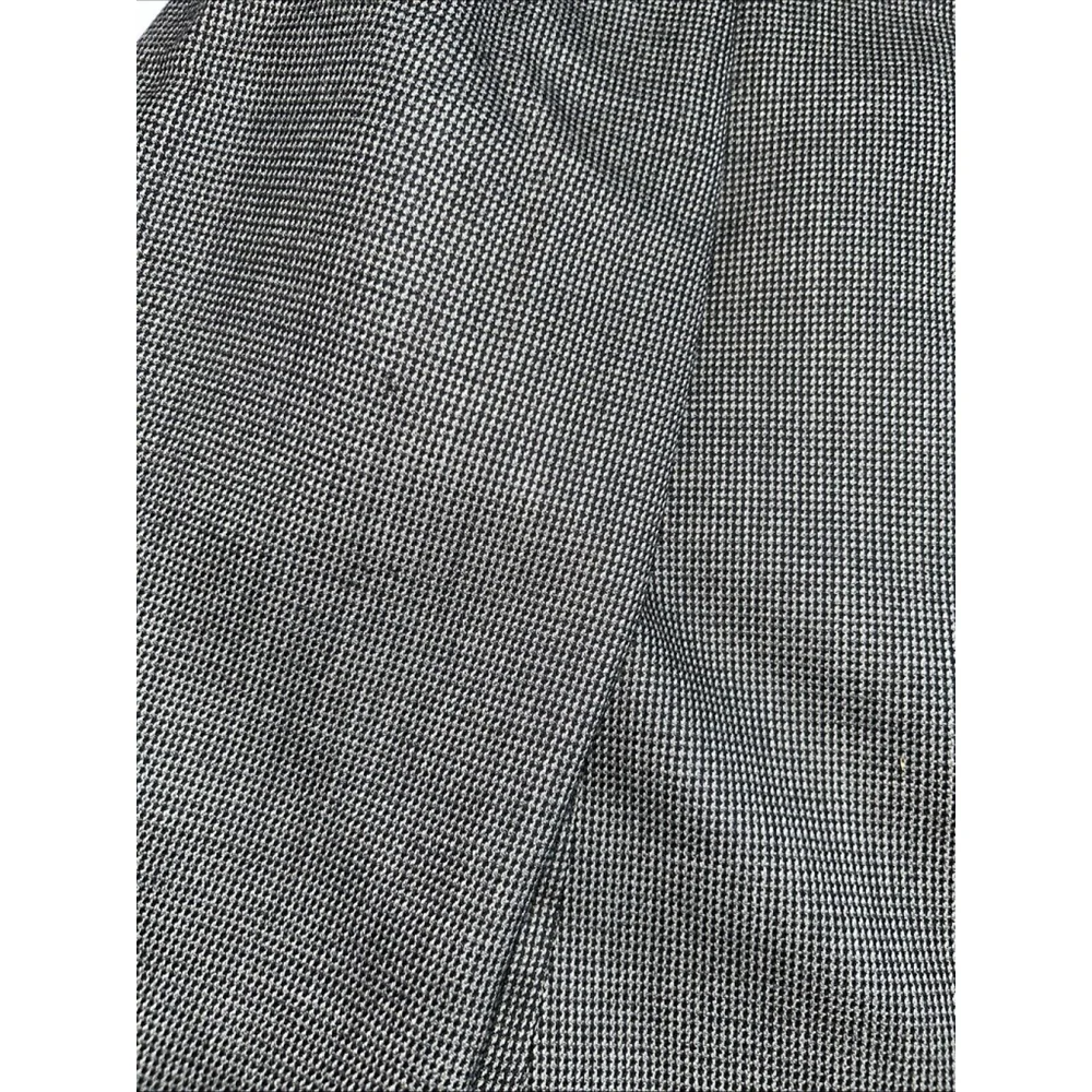 Lauren Ralph Lauren 46 R Charcoal Wool Two Button Jacket Vented FLAWED